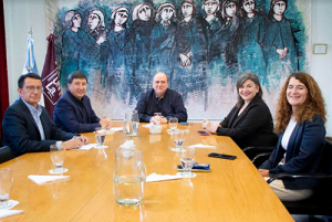 Discapacidad: con la presencia de Daniel Arroyo, se desarrolló una reunión interinstitucional entre la UNLa, la UTN y el Congreso de la Nación