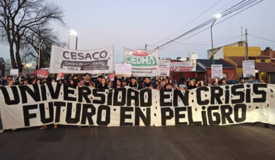 Comunicado del CESaCO UNLa por la jornada federal en defensa de las universidades públicas