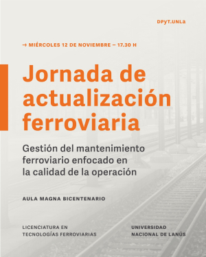 Jornada de actualizaci&oacute;n ferroviaria