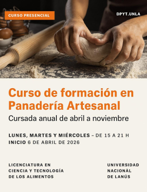 Curso de formaci&oacute;n en Panader&iacute;a Artesanal