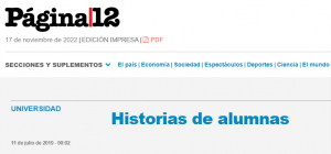 Historias de alumnas