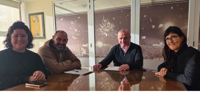 Club Atlético Lanús renovó convenio con la asociación de trabajadores  de la UNLa