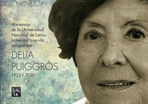 Despedimos a nuestra gran amiga Delia Judith Carnelli de Puiggrós