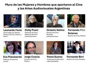 Un reconocimiento especial a cineastas y realizadores destacados