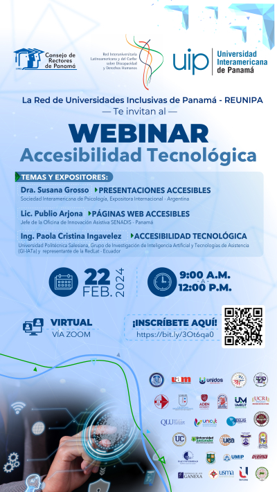 La UNLa invita al Ciclo de encuentros de la Red Interuniversitaria Latinoamericana y del Caribe sobre Discapacidad y DDHH