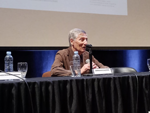 Entrega del Doctorado Honoris Causa a Emiliano Galende, referente del campo de la salud mental