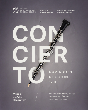 Concierto de nuestra orquesta en el Museo de Arte Decorativo