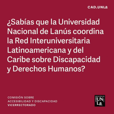 ¿Sabías que la UNLa coordina la REDLAT?