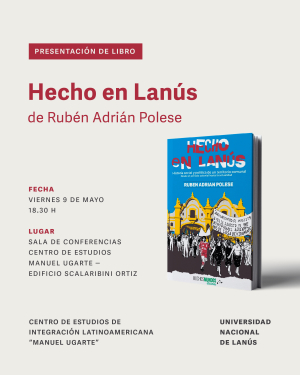 Presentación del libro &quot;Hecho en Lanús&quot;