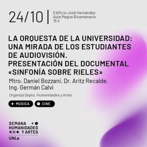 La Orquesta de la Universidad: Una mirada de los estudiantes de Audiovisión