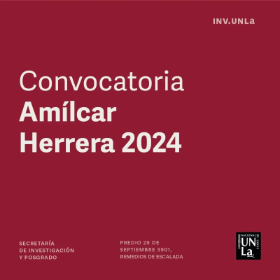 Convocatoria para proyectos de investigación Amílcar Herrera