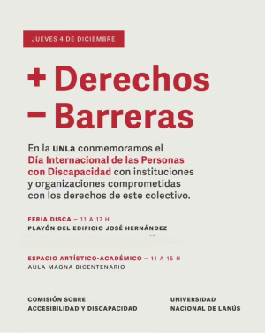Jornada "+ Derechos - Barreras"