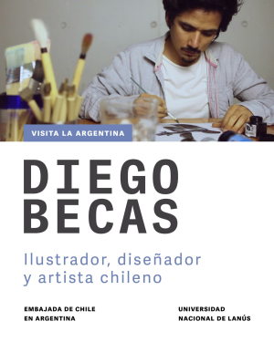 Diego Becas visita la Argentina y la UNLa