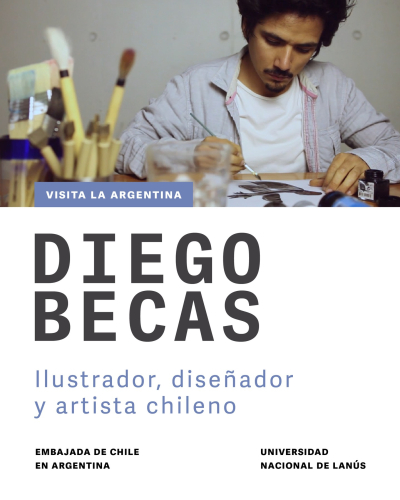 Diego Becas visita la Argentina y la UNLa