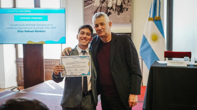 Estudiante de la UNLa obtuvo 1° premio en Concurso Federal de Ensayos