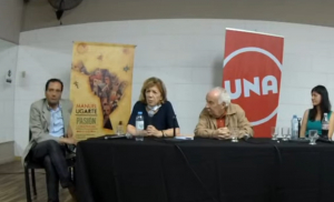 Norberto Galasso y Ana Jaramillo homenajearon a Manuel Ugarte a 70 años de su muerte