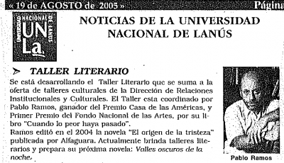 Taller Literario