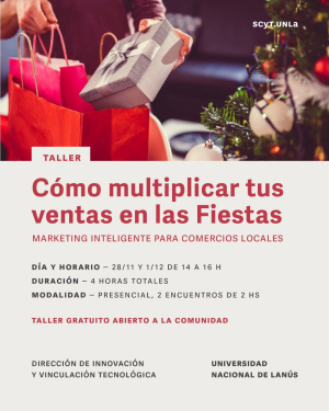 Taller sobre c&oacute;mo multiplicar tus ventas en las Fiestas