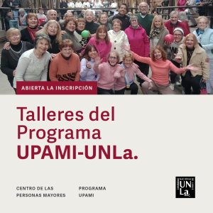 Inscripciones abiertas para el Programa Upami 2do cuatrimestre
