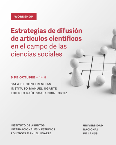 Workshop: Estrategias de difusión de artículos científicos en el campo de las ciencias sociales