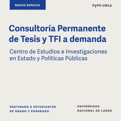 Espacio de consultoría permanente de tesis y TFI