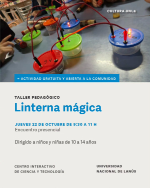 Inscripci&oacute;n para el taller pedag&oacute;gico "Linterna m&aacute;gica"