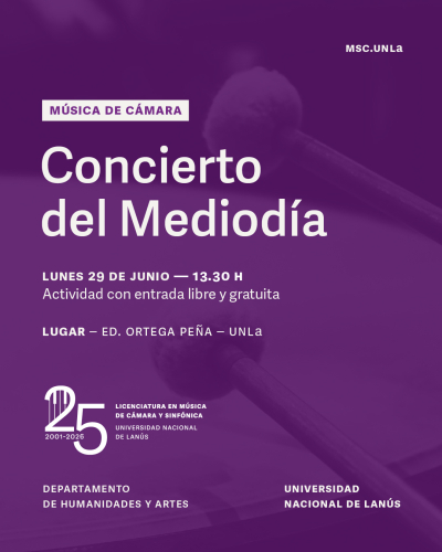 Nuevo concierto del mediod&iacute;a
