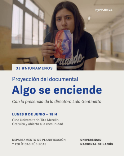 Proyecci&oacute;n del documental "Algo se enciende"