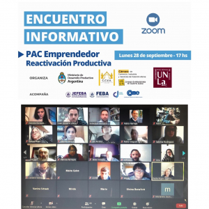 Se realizó la presentación del PAC Emprendedores