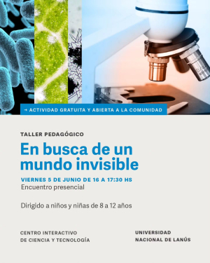 Taller gratuito para ni&ntilde;os sobre microscopios y lupas