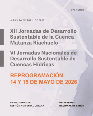 Jornadas sobre desarrollo sustentable y cuencas h&iacute;dricas