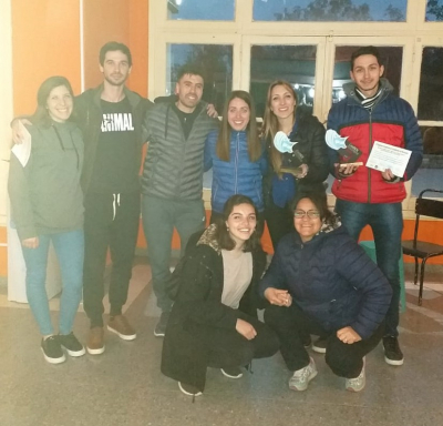 Estudiantes ganadores de la UNLa