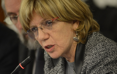 El Banco Credicoop Distinguió A La Exrectora De La UNLa, Ana Jaramillo