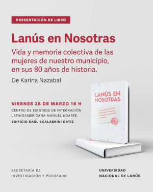 Presentación del libro &quot;Lanús en Nosotras&quot;
