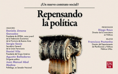 Daniel Vila, Abal Medina y el ferroviario Sergio Sasia disertarán en la UNLa
