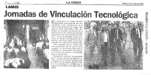 Jornadas de Vinculaci&oacute;n  Tecnol&oacute;gica