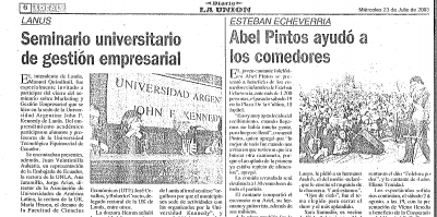 Seminario universitario de gestión empresarial