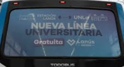Un servicio de colectivos transporta gratis a alumnos de la Universidad de Lanús: cuáles son sus horarios