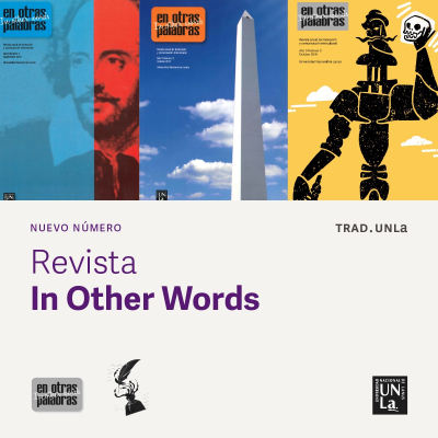 El Traductorado público en Idioma Inglés relanza la revista “In Other Words”