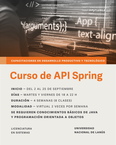 Curso de API Spring abierto a la comunidad