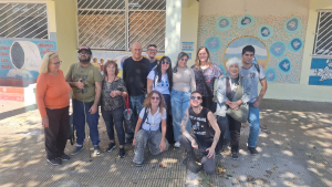 Visita al ex pozo de Banfield