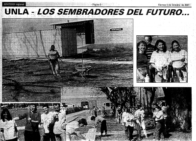UNLA - los nuevos sembradores del futuro