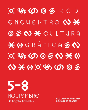 Estudiantes de la UNLa diseñaron la identidad visual del II Encuentro de la Red Latinoamericana de Cultura Gráfica