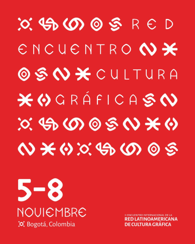 Estudiantes de la UNLa diseñaron la identidad visual del II Encuentro de la Red Latinoamericana de Cultura Gráfica
