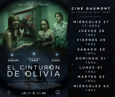 Docentes y estudiantes de Audiovisión detrás del film &quot;El Cinturón de Olivia&quot;