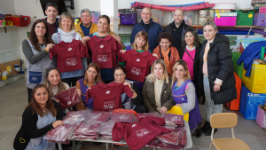 Nuevos guardapolvos para el Jardín Maternal de nuestra universidad