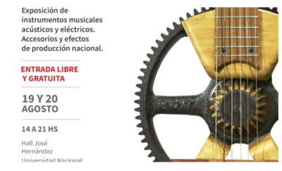 Llega a la UNLa la quinta edición de expo Luthiers, la muestra de instrumentos musicales acústicos y eléctricos, equipamiento y accesorios de efectos de producción nacional