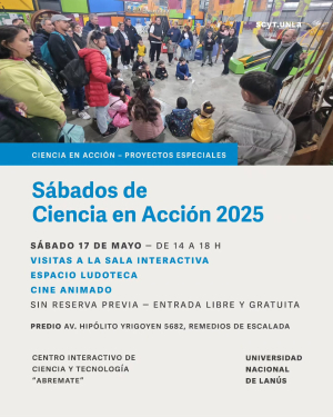 Vuelven los &quot;Sábados de Ciencia en Acción&quot; al Abremate