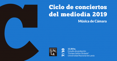 ¡Venite a los conciertos del mediodía!