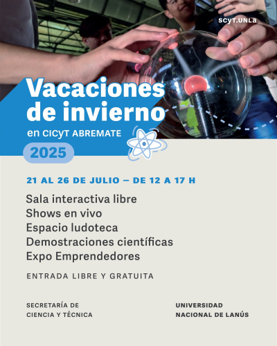 ¡Vacaciones de invierno en la UNLa!
